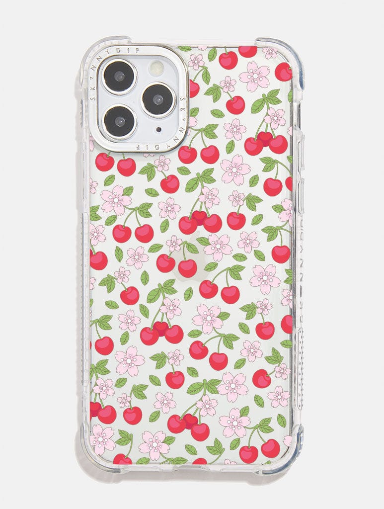 Cherry Flower Shock iPhone Case Phone Cases Skinnydip London