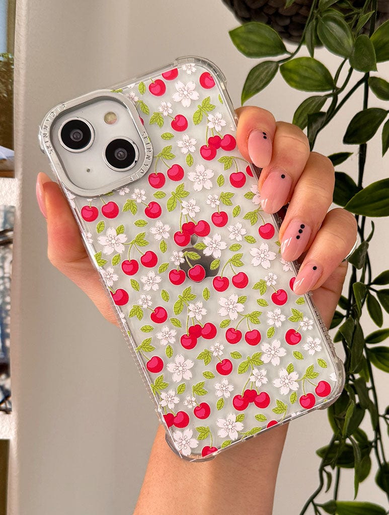 Cherry Flower Shock iPhone Case Phone Cases Skinnydip London