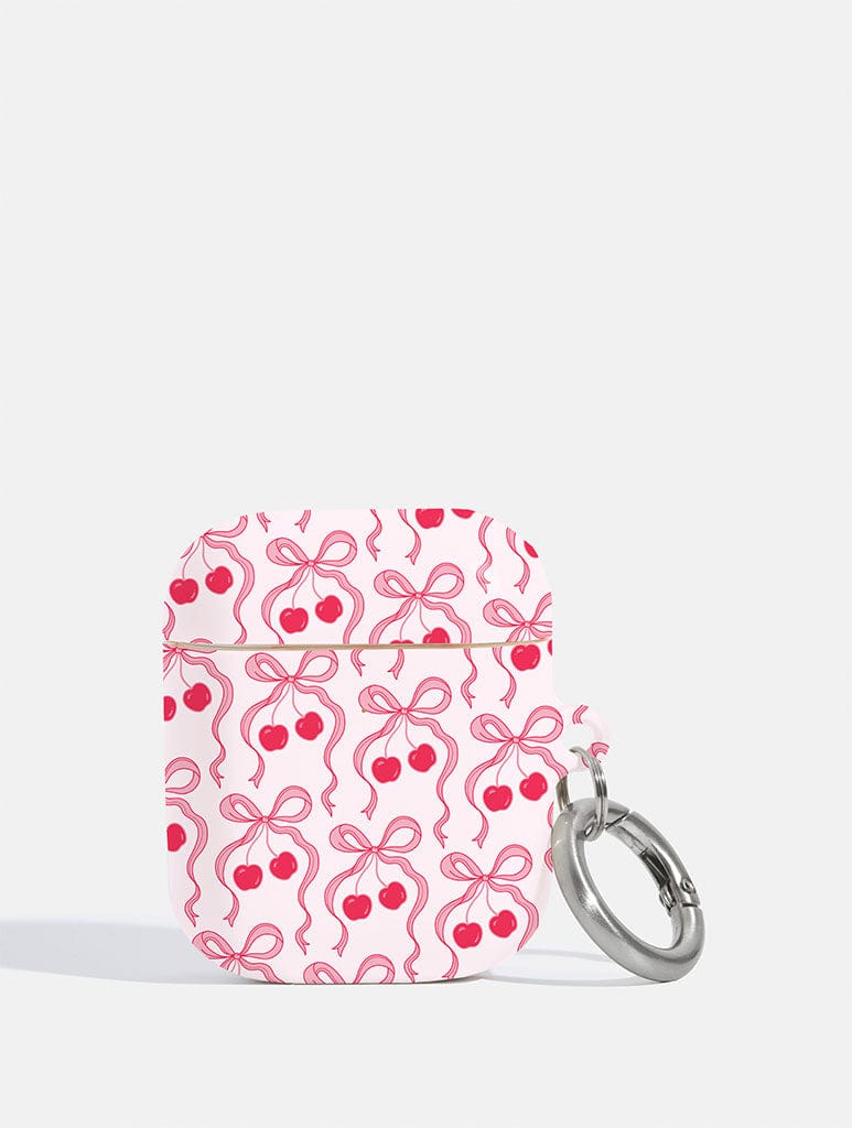 Cherry Ribbon Bow AirPods Case AirPods Cases Skinnydip London