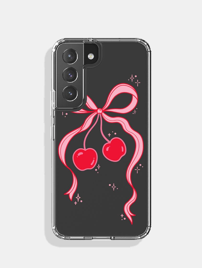Cherry Ribbon Bow Android Case Phone Cases Skinnydip London