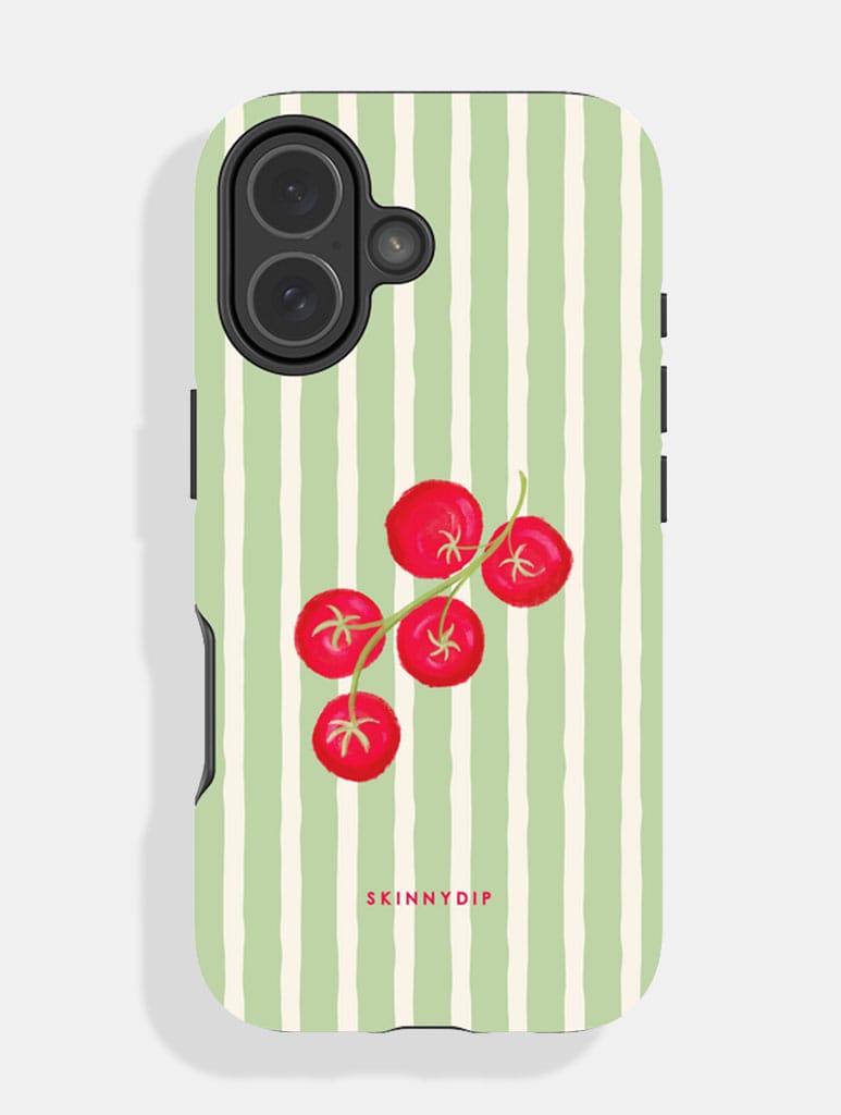 Cherry Tomatoes Stripe Ultra Protective iPhone Case Phone Cases Skinnydip London