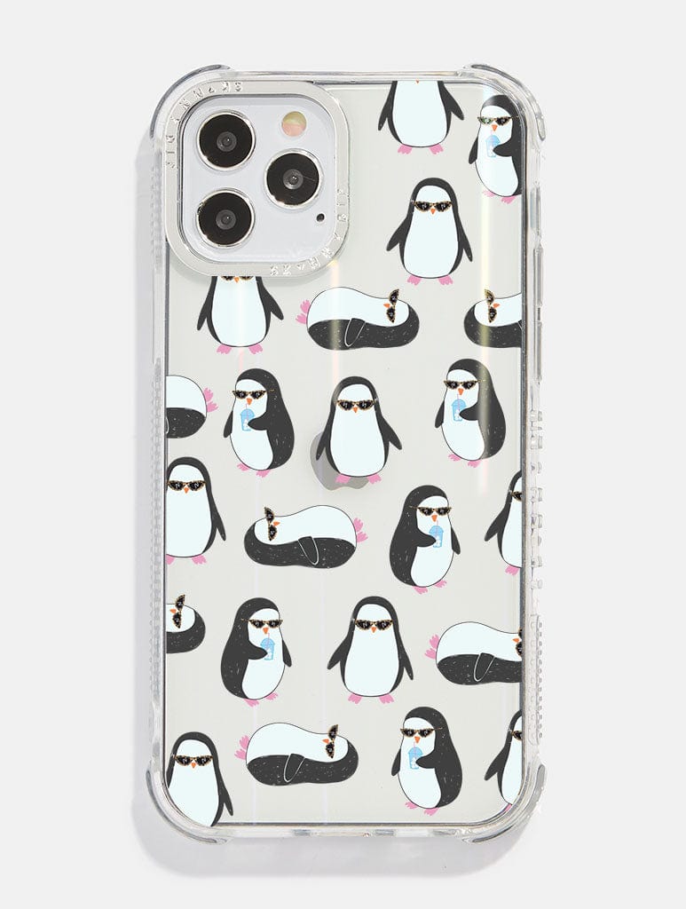 Chill Penguin Shock iPhone Case Phone Cases Skinnydip London
