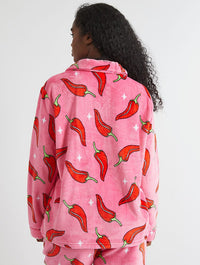 Chilli Sparkle Twosie Fleece Pyjama Set Lingerie & Nightwear Skinnydip London