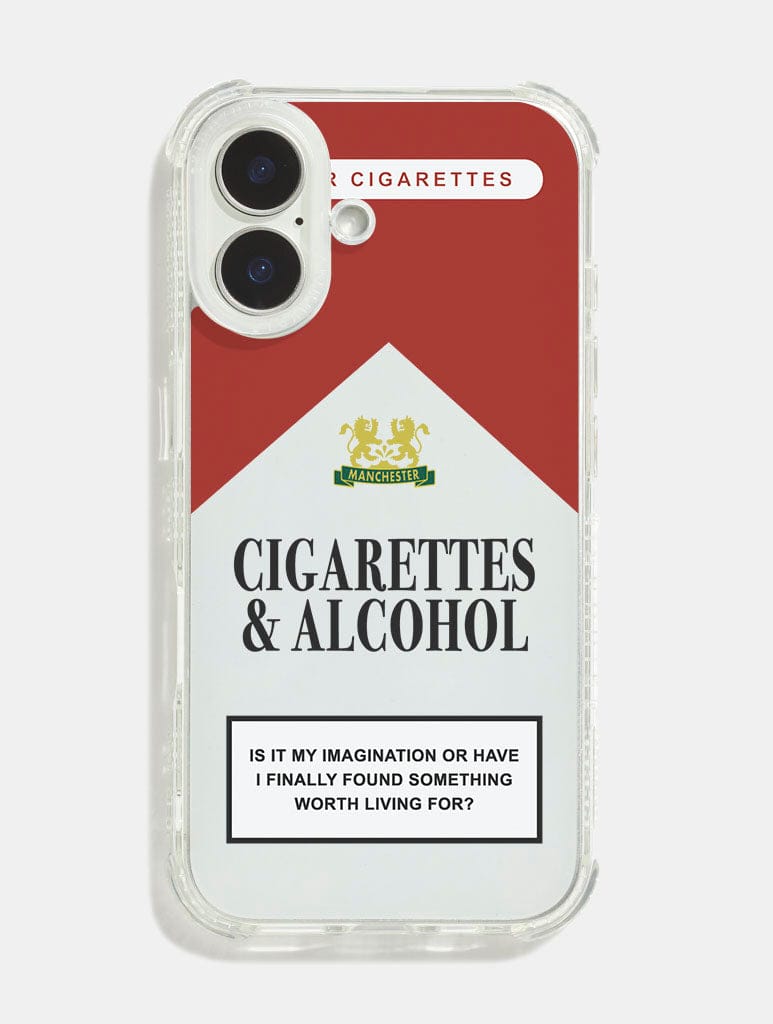 Cigarettes & Alcohol Shock iPhone Case Phone Cases Skinnydip London