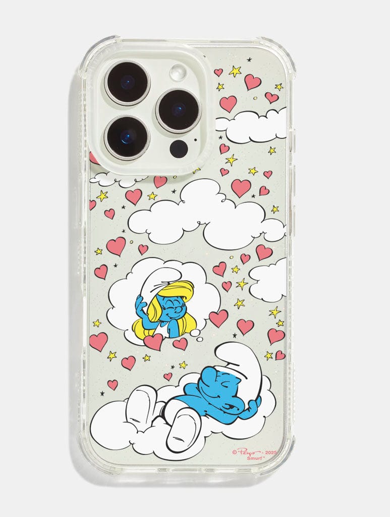Classic Smurfs Smurfette Love Shock iPhone Case Phone Cases Skinnydip London