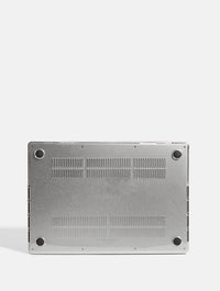 Clear Glitter Transparent MacBook Case Laptop Cases Skinnydip London