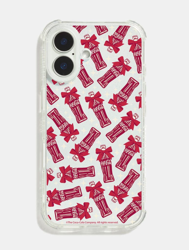 Coca Cola Bottle Repeat Shock iPhone Case Phone Cases Skinnydip London