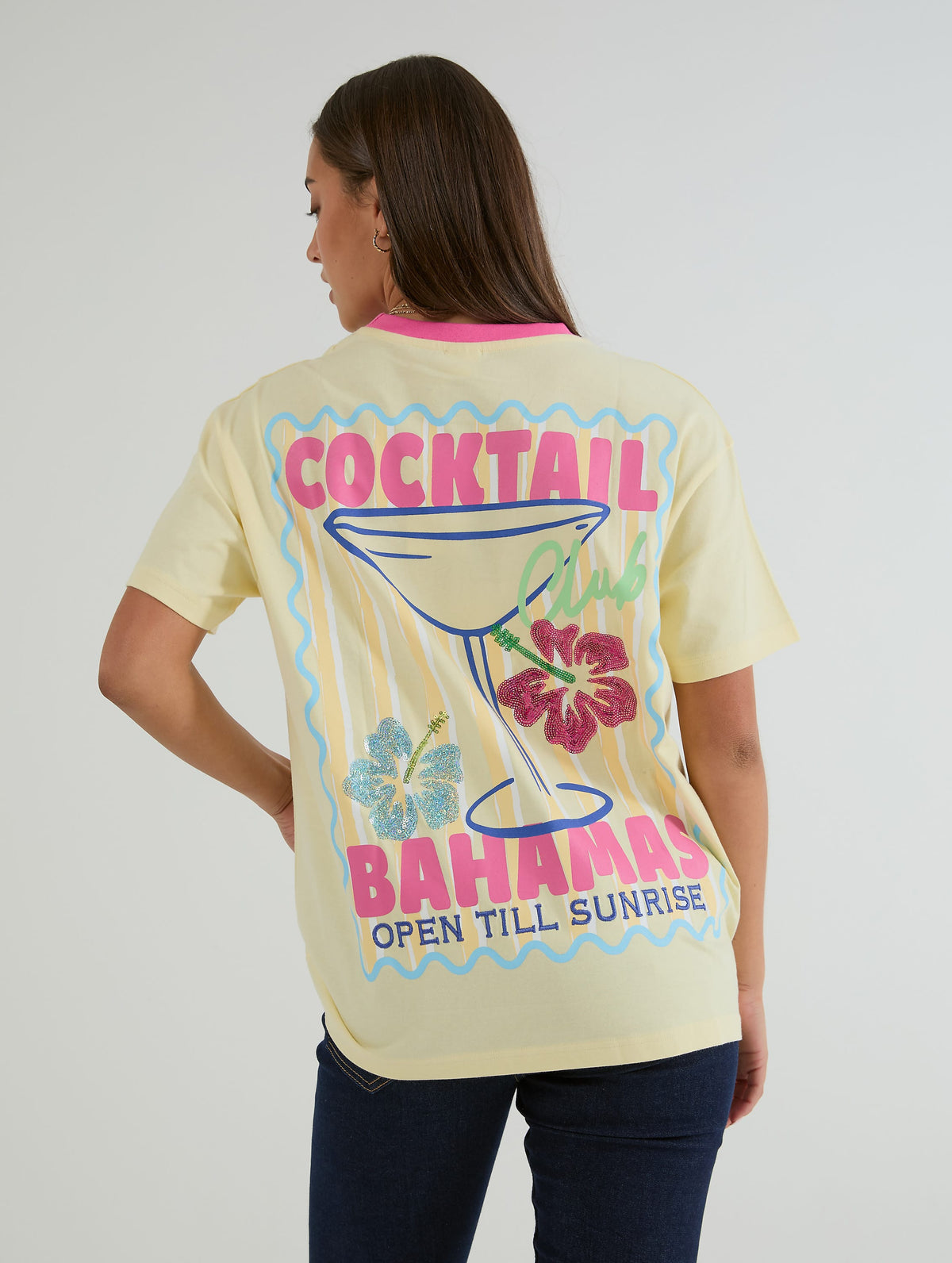 Cocktail Bahamas T-Shirt Tops & T-Shirts Skinnydip London