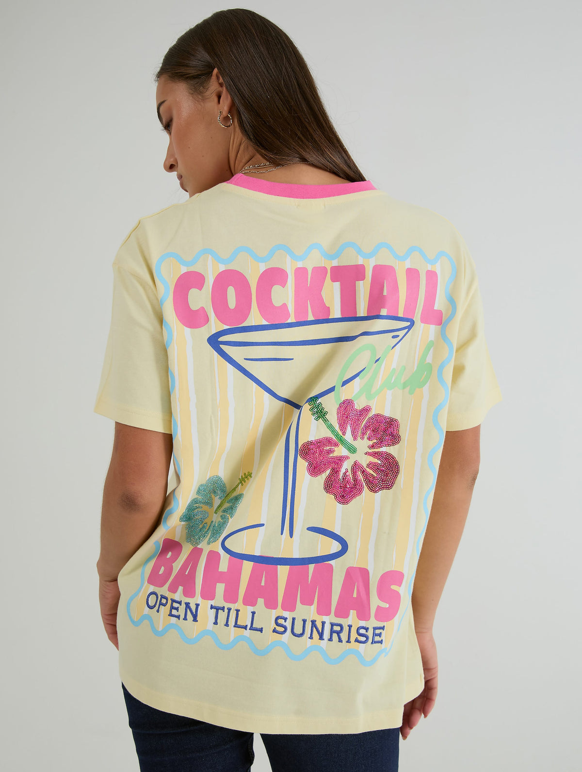Cocktail Bahamas T-Shirt Tops & T-Shirts Skinnydip London