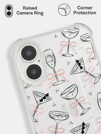 Cocktail Bows Shock iPhone Case Phone Cases Skinnydip London