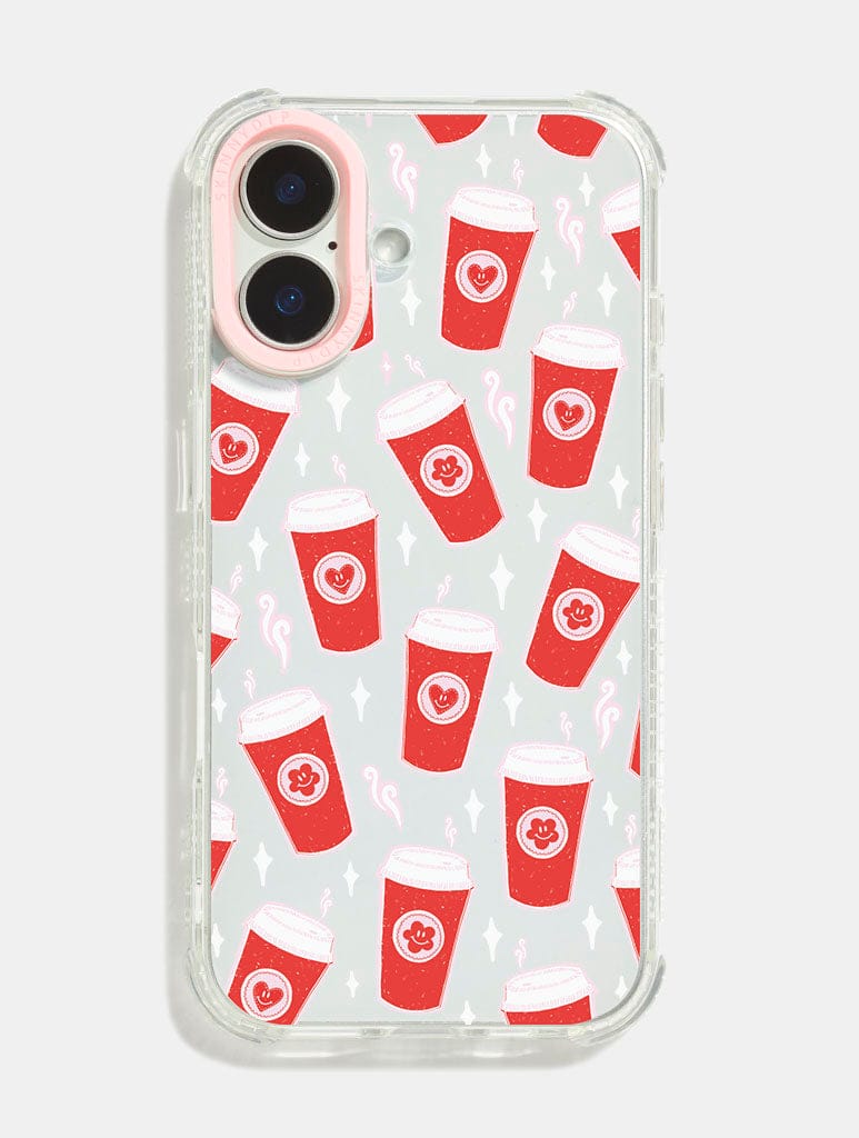 Coffee Cups Shock iPhone Case Phone Cases Skinnydip London