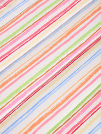 Colourful Sketchy Stripe Quilted Laptop Bow Sleeve Laptop Cases Skinnydip London