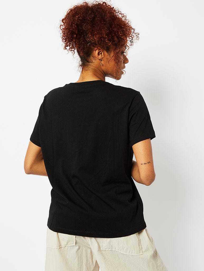 Complex Carb Black T-Shirt Tops & T-Shirts Skinnydip London