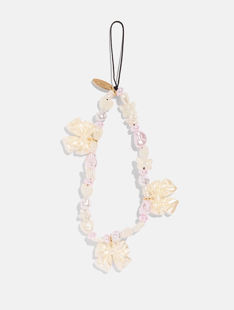 Coquette Pearl Beaded Strap Phone Grips Skinnydip London