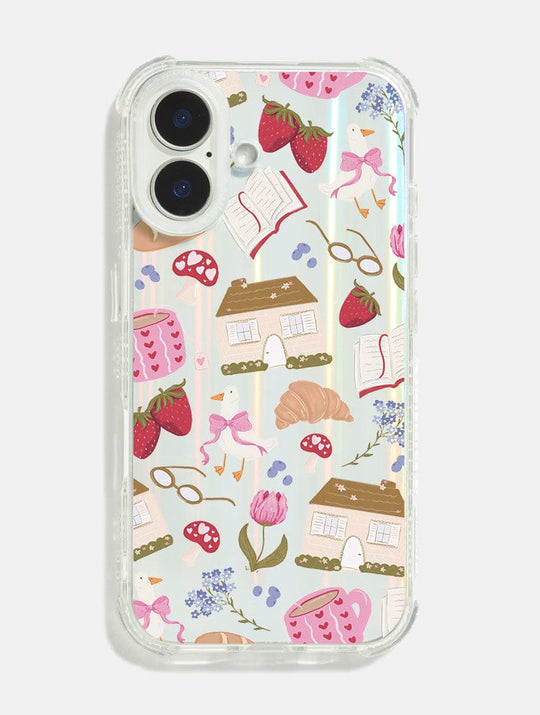 Cottagecore Pattern Shock iPhone Case | Cottagecore Phone Cases ...