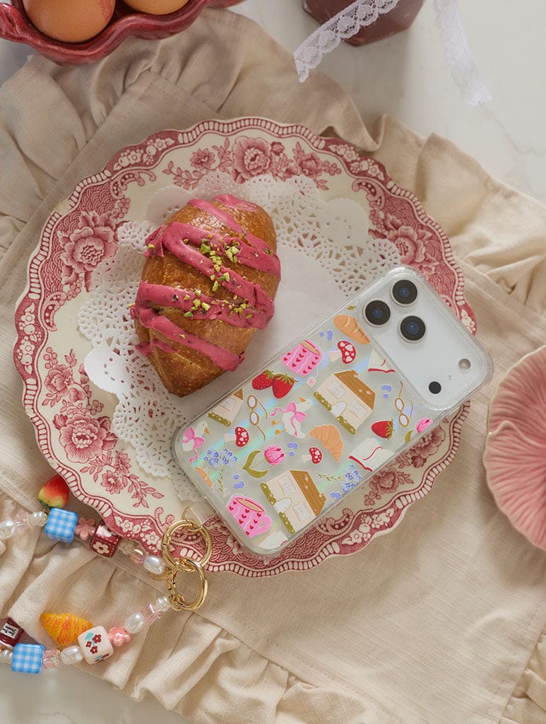 Cottagecore Pattern Shock iPhone Case Phone Cases Skinnydip London