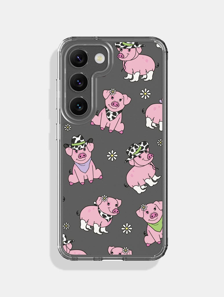 Country Pig Shock Android Case Phone Cases Skinnydip London