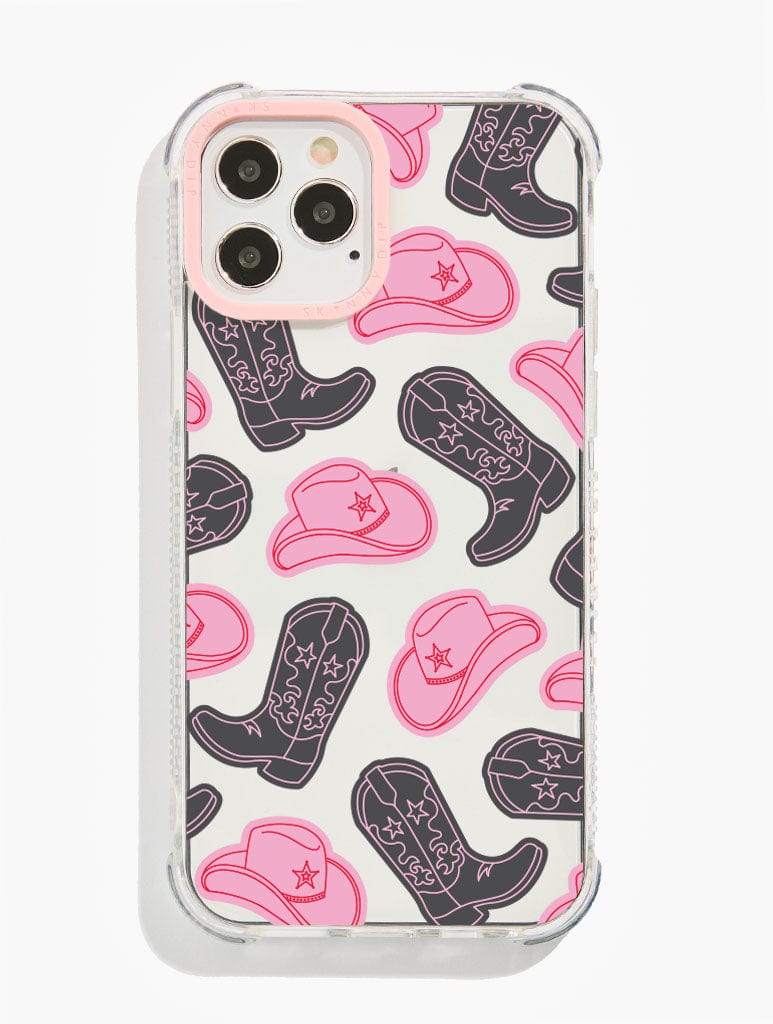 Cowboy Hat & Boots Shock iPhone Case Phone Cases Skinnydip London