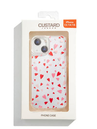 Custard Heart Confetti Case Phone Cases Custard London