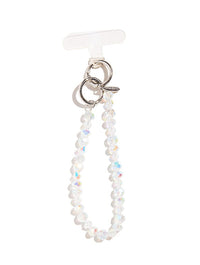 Custard Star Crystal Beaded Strap Phone Grips Custard London