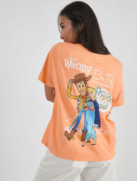 Custard x Disney Woody and Jessie T-Shirt Tops & T-Shirts Custard London