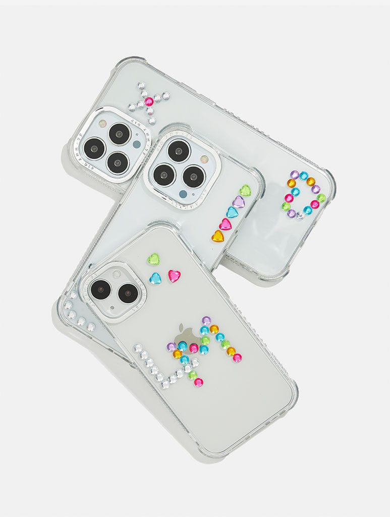 Customisable Gem Sticker Shock iPhone Case Phone Cases Skinnydip London