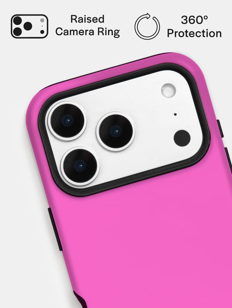 'D' Initial Pink Ultra Protective iPhone Case Phone Cases Skinnydip London