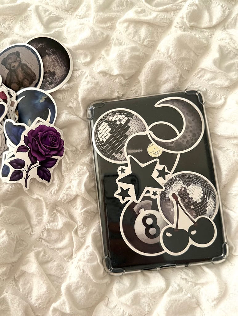 Dark Asthetic 50pcs Sticker Pack Stationery Skinnydip London