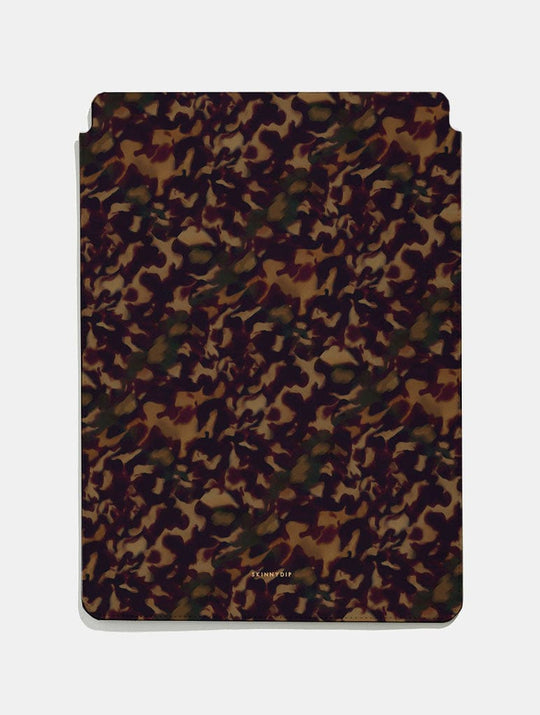 Dark Tortoise Shell Tablet Sleeve | Tortoise Shell Laptop, iPad, Tablet ...