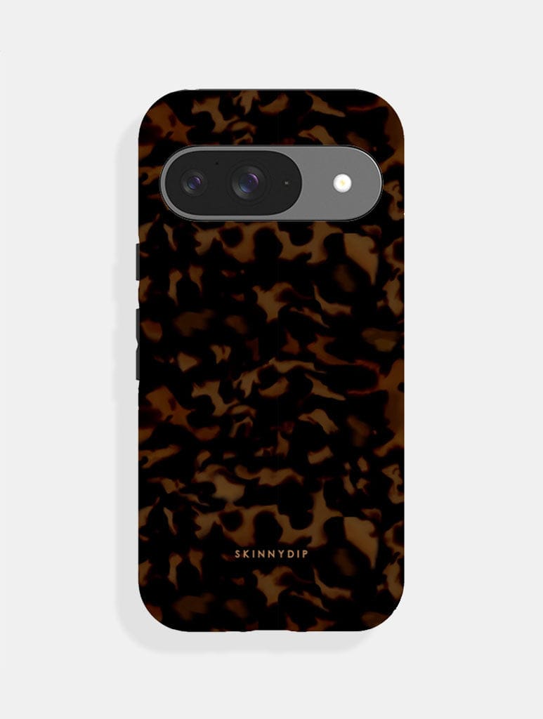 Dark Tortoise Shell Ultra Protective Google Pixel Case Phone Cases Skinnydip London