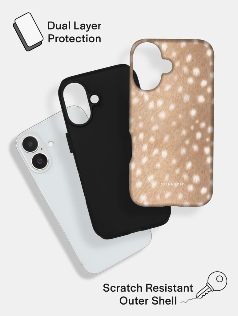 Deer Pale Print Ultra Protective iPhone Case Phone Cases Skinnydip London