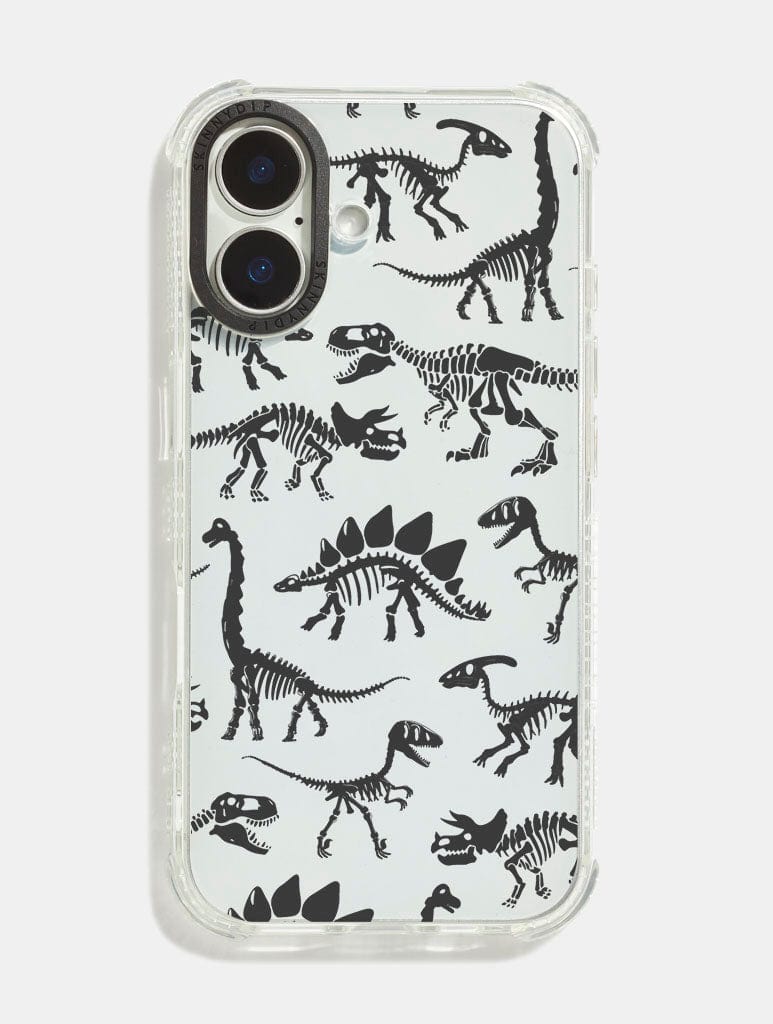 Dino Skeleton Shock iPhone Case Phone Cases Skinnydip London