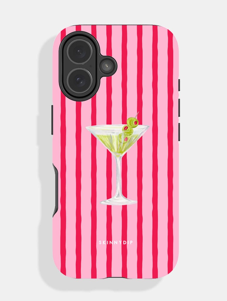 Dirty Martini Stripe Ultra Protective iPhone Case Phone Cases Skinnydip London