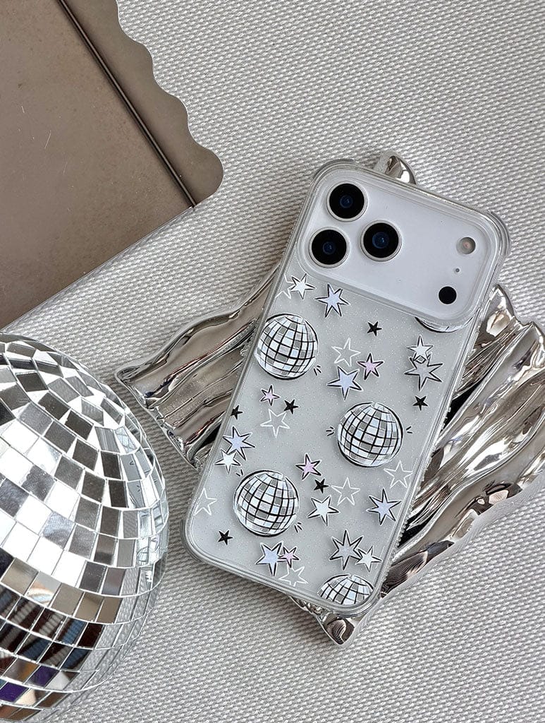 Disco Balls And Stars Shock iPhone Case Phone Cases Skinnydip London