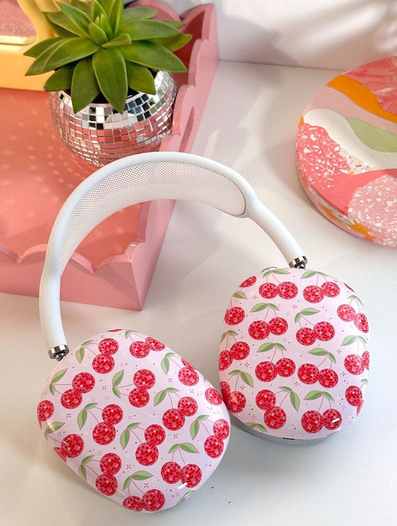 Disco Cherries AirPods Max Case in Gloss AirPods Cases Skinnydip London