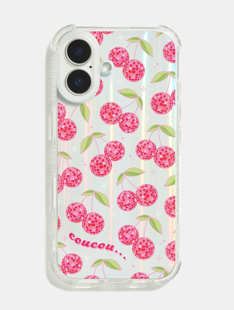 Disco Cherries CouCou Shock iPhone Case Phone Cases Skinnydip London