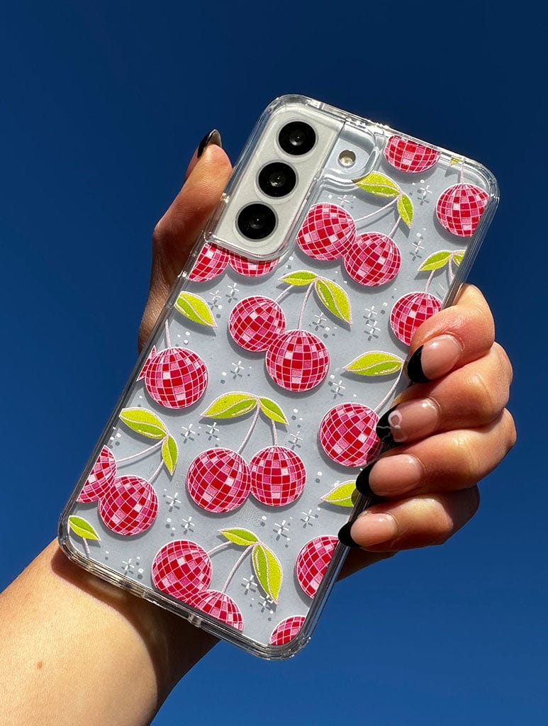 Disco Cherries Red Android Case Phone Cases Skinnydip London
