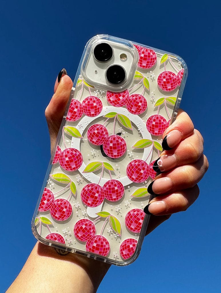 Disco Cherries Red MagSafe iPhone Case Phone Cases Skinnydip London