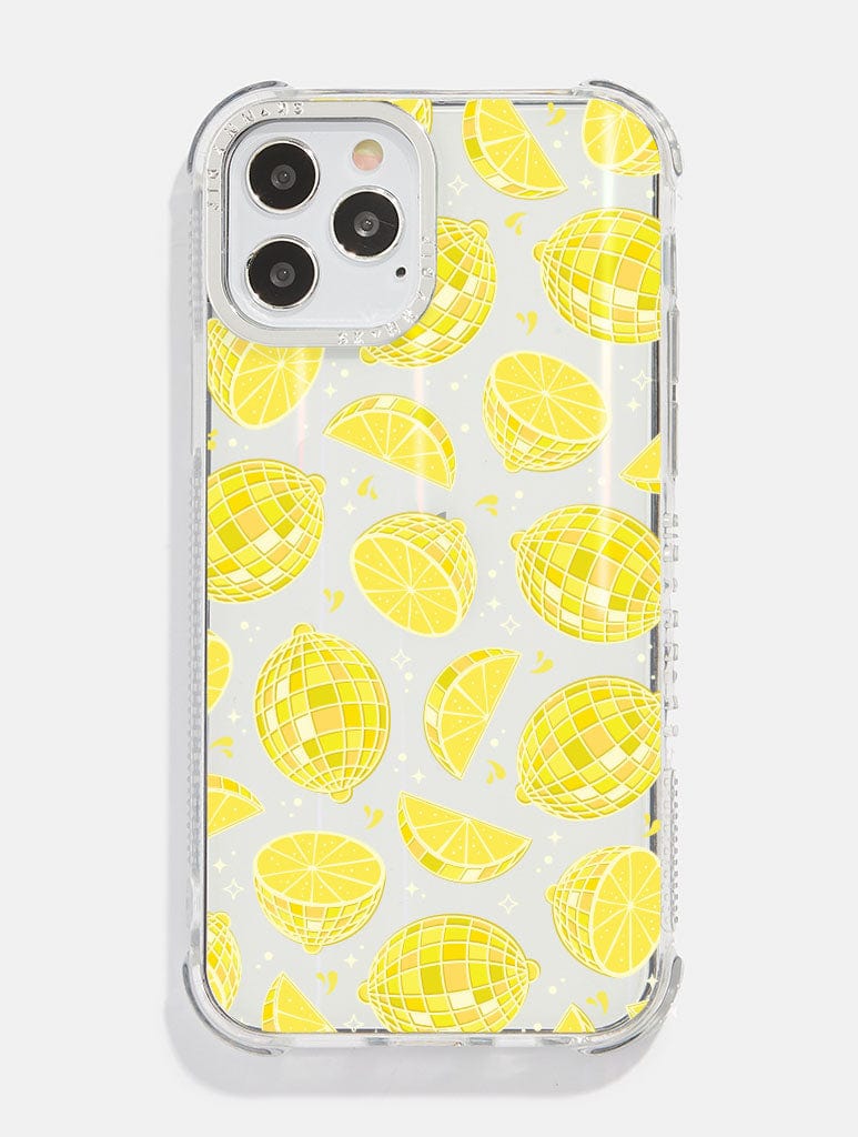 Disco Lemons Shock iPhone Case Phone Cases Skinnydip London