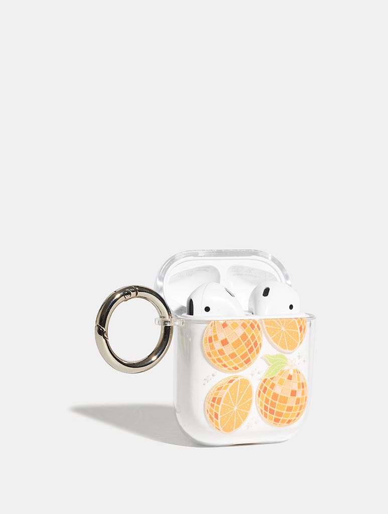 Disco Orange AirPods Case AirPods Cases Skinnydip London