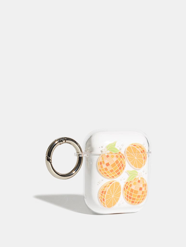 Disco Orange AirPods Case AirPods Cases Skinnydip London