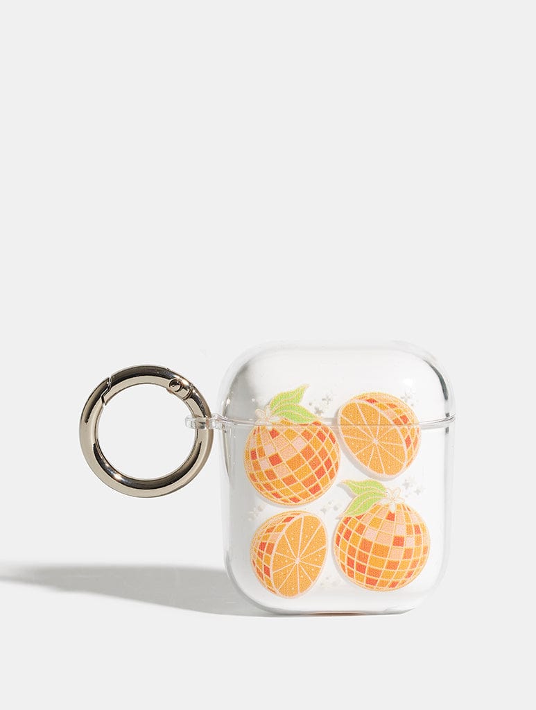 Disco Orange AirPods Case AirPods Cases Skinnydip London