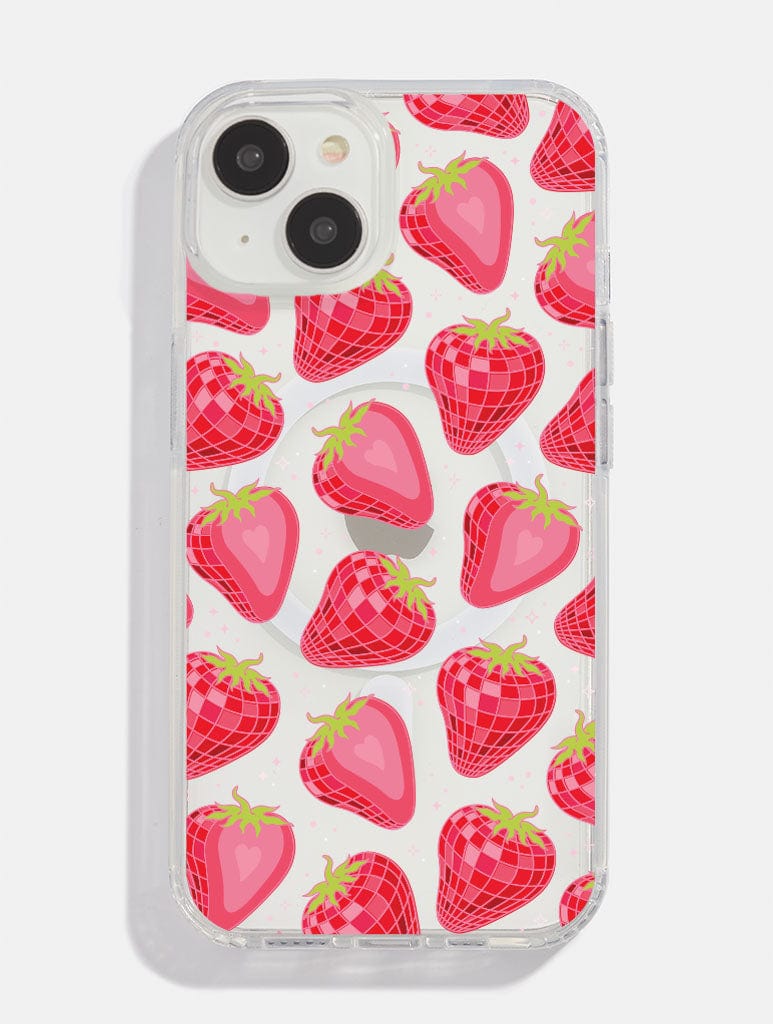 Disco Strawberries MagSafe iPhone Case Phone Cases Skinnydip London