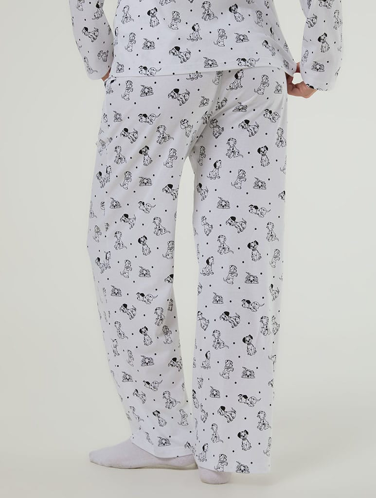 Disney 101 Dalmatians Pyjama Set with Scrunchie Lingerie & Nightwear Skinnydip London