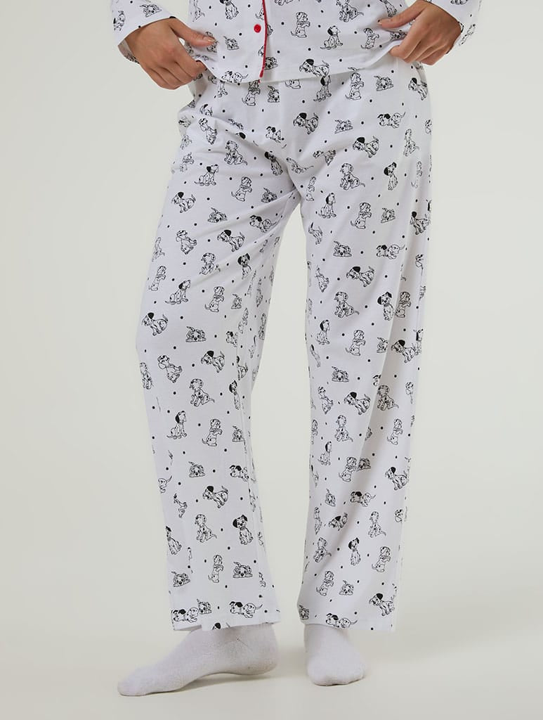 Disney 101 Dalmatians Pyjama Set with Scrunchie Lingerie & Nightwear Skinnydip London