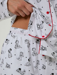 Disney 101 Dalmatians Pyjama Set with Scrunchie Lingerie & Nightwear Skinnydip London