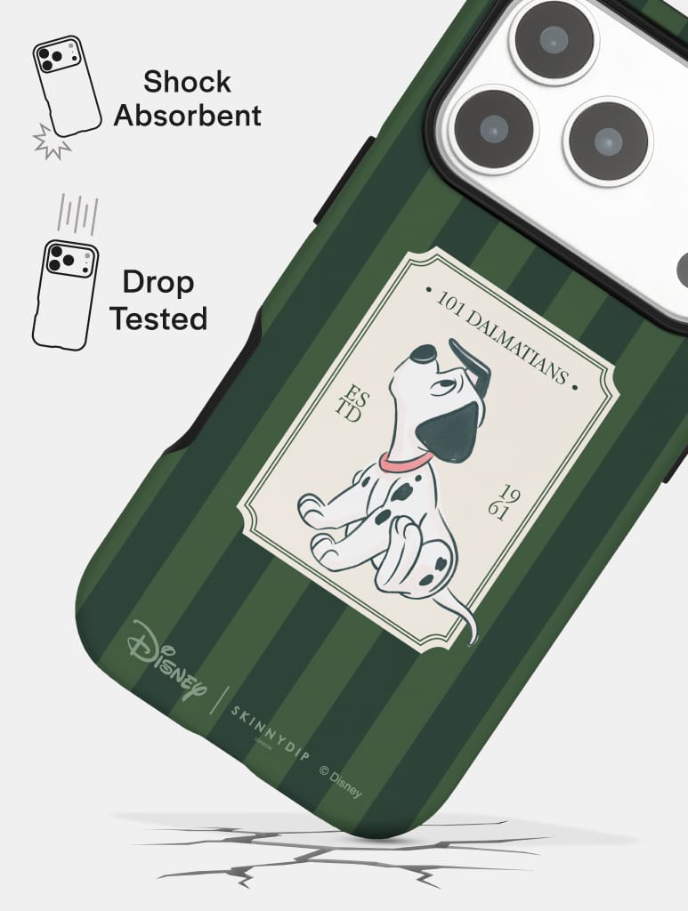 Disney 101 Dalmatians Stripe Case Ultra Protective iPhone Case Phone Cases Skinnydip London