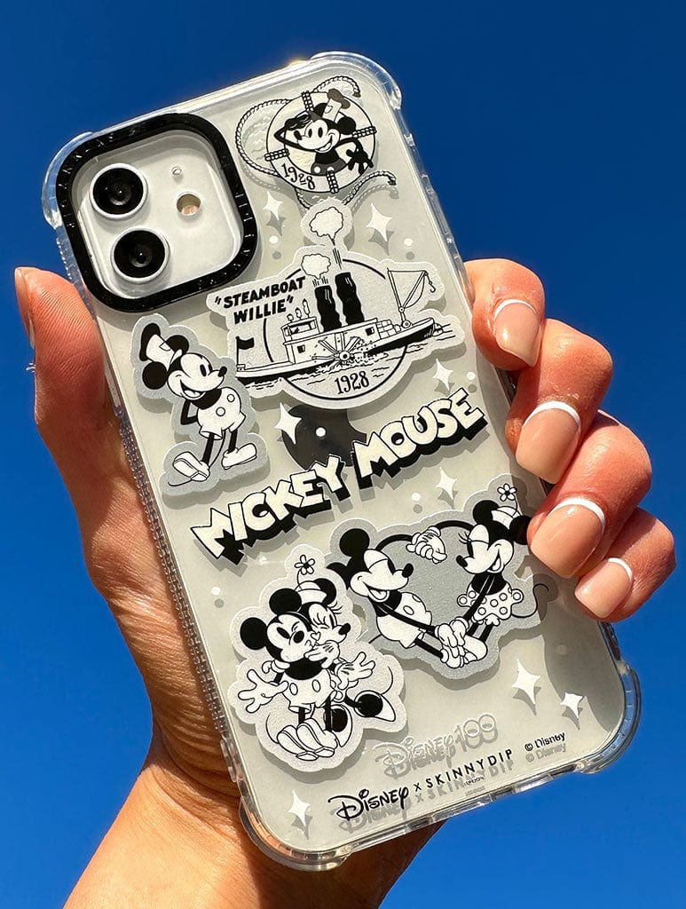 Disney 1920's Steamboat Willie Disney 100 Shock iPhone Case Phone Cases Skinnydip London