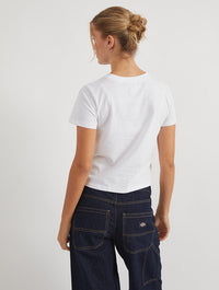 Disney Alice In Wonderland Tea Time Baby T-Shirt In White Tops & T-Shirts Skinnydip London