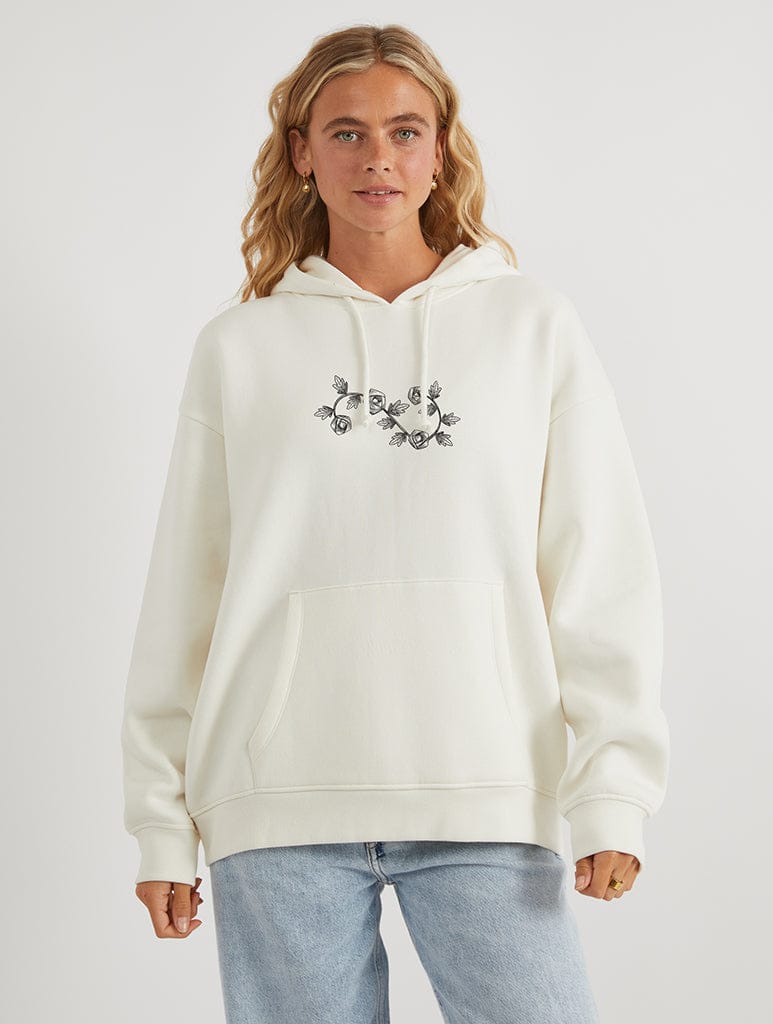 Disney Alice In Wonderland We're All Mad Here Hoodie In White Hoodies & Sweatshirts Skinnydip London